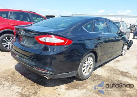 2016 Ford Fusion S из США, поврежденный, VIN 1FA6P0G70G5100692